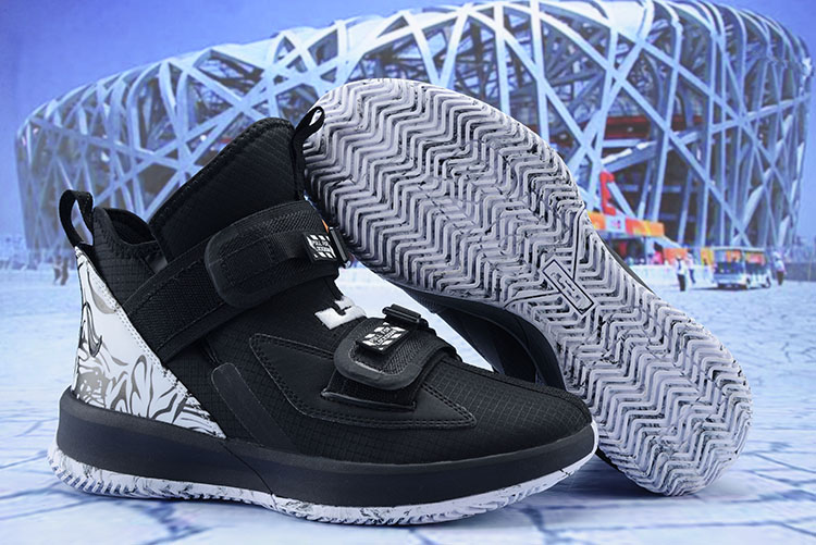 Nike LeBron Soldier 13 Black Grey Shoes